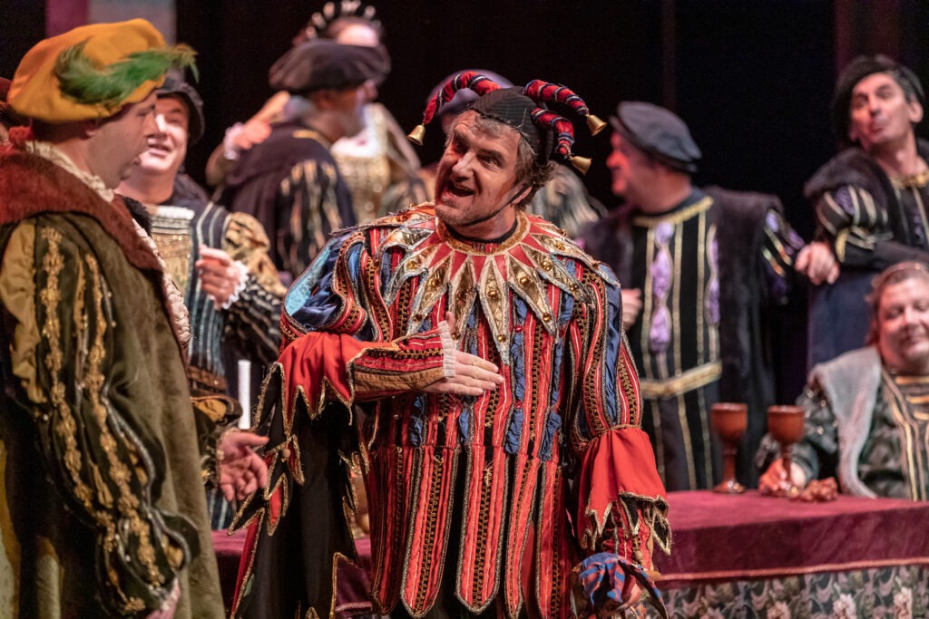 Ventseslav Anastassov in the role of Rigoletto from the opera 'Rigoletto' - G. Verdi