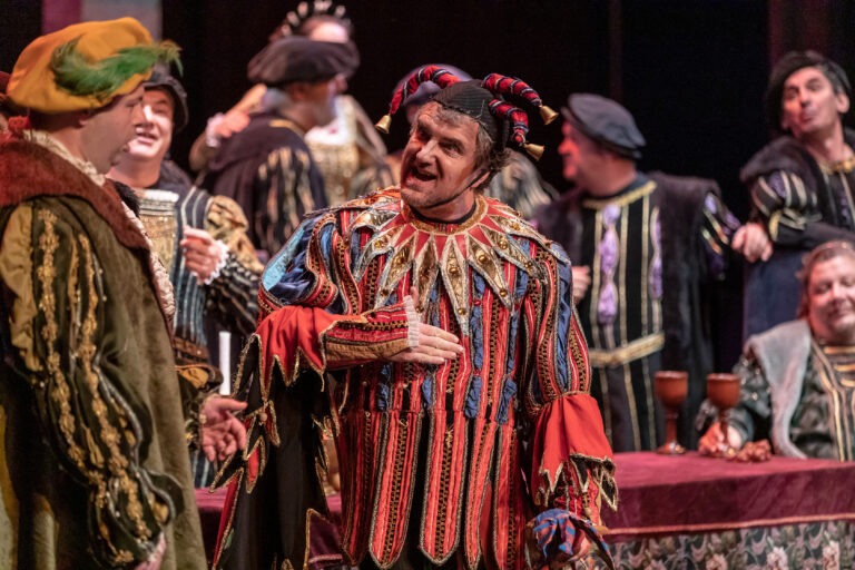Ventseslav Anastassov in the role of Rigoletto from the opera 'Rigoletto' - G. Verdi