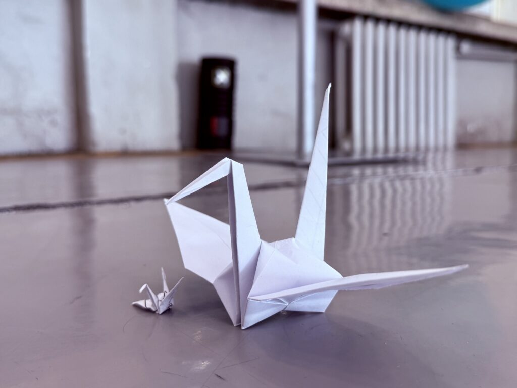 paper cranes